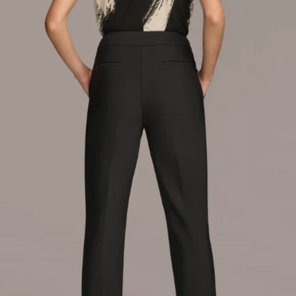 Donna Karan New York Black Slim-Leg Ankle Pants in Size 6 Regular - Picture 5 of 13